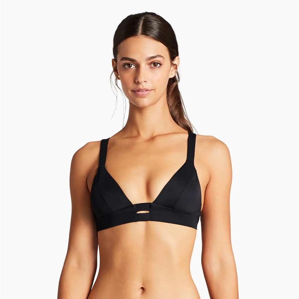 Vitamin A Neutra Top Bikini Top in Black size Small